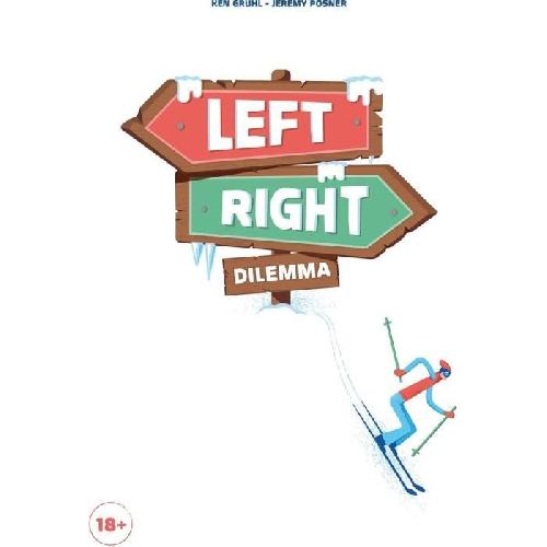 Jeu De Societe - Jeu De Plateau Left Right Dilemma