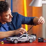 Jeu D'assemblage - Jeu De Construction - Jeu De Manipulation LEGO 10300 La machine a remonter le temps de Retour vers le futur