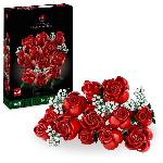 LEGO 10328 Icons Le Bouquet de Roses. Fleurs Artificielles pour Décorer. Cadeau de Saint-Valentin pour Adultes