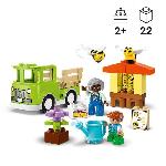Jeu D'assemblage - Jeu De Construction - Jeu De Manipulation LEGO 10419 DUPLO Ma Ville Prendre Soin des Abeilles et des Ruches. Jouet Éducatif pour Enfants. 2 Figurines d'Abeilles