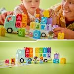 Jeu D'assemblage - Jeu De Construction - Jeu De Manipulation LEGO 10421 DUPLO Ma Ville Le Camion de l'Alphabet. Jouet d'Apprentissage de l'Alphabet pour Enfants Des 2 Ans
