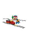 Jeu D'assemblage - Jeu De Construction - Jeu De Manipulation LEGO 10874 DUPLO Town Le Train a Vapeur. Jouet a Pile. Avec Sons. Lumieres et télécommande. Jeu De Train Pour Enfants 2-5 ans