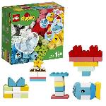 LEGO 10909 DUPLO Classic La Boîte Coeur Premier Set. Jouet Educatif. Briques de construction pour Bébé 1 an et demi
