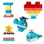 Jeu D'assemblage - Jeu De Construction - Jeu De Manipulation LEGO 10909 DUPLO Classic La Boîte Coeur Premier Set. Jouet Educatif. Briques de construction pour Bébé 1 an et demi