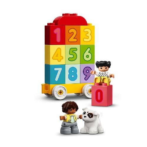 Jeu D'assemblage - Jeu De Construction - Jeu De Manipulation LEGO 10954 DUPLO Le train des chiffres - Apprendre a compter Jeux éducatif 1.5 an. Cadeau Jouet Bébé OU Set d'apprentissage