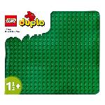 LEGO 10980 DUPLO La Plaque De Construction Verte. Socle de Base Pour Assemblage et Exposition. Jouet de Construction Pour Enfants