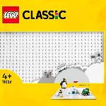 LEGO 11026 Classic La Plaque De Construction Blanche 32x32. Socle de Base pour Construction. Assemblage et Exposition