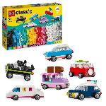 LEGO 11036 Classic Les Vehicules Creatifs. Maquette de Voiture. Vehicule de Police. Camion et Autres
