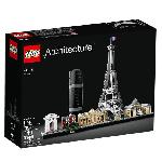 LEGO 21044 Architecture Paris Maquette a Construire avec Tour Eiffel. Collection Skyline. Décoration Maison. Idée de Cadeau