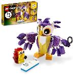 LEGO 31125 Creator 3 en 1 Fabuleuses Créatures De La Foret. Du Lapin a la Chouette en Passant par l'Écureuil. Figurines d'Animaux