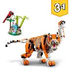 Jeu D'assemblage - Jeu De Construction - Jeu De Manipulation LEGO 31129 Creator 3-en-1 Sa Majesté le Tigre. Jouet et Figurine Animaux. se Transforme en Panda. et Poisson. Enfants Des 9 Ans
