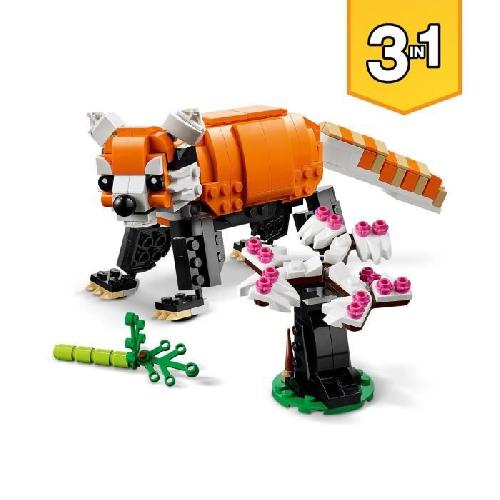 Jeu D'assemblage - Jeu De Construction - Jeu De Manipulation LEGO 31129 Creator 3-en-1 Sa Majesté le Tigre. Jouet et Figurine Animaux. se Transforme en Panda. et Poisson. Enfants Des 9 Ans