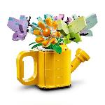 Jeu D'assemblage - Jeu De Construction - Jeu De Manipulation LEGO 31149 Creator 3en1 Les Fleurs dans l'Arrosoir. Jouet pour Enfants. avec Arrosoir. Bouquet de Fleurs et 2 Oiseaux