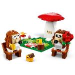 Jeu D'assemblage - Jeu De Construction - Jeu De Manipulation LEGO 40711 Le pique-nique des hérissons - Jouet avec un champignon a construire des 8 ans