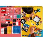 LEGO 41964 DOTS Boîte Créative La Rentrée Mickey Mouse et Minnie Mouse. 6-en-1. Boîte de Rangement. Cadre Photo. Enfants 6 Ans
