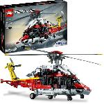 Jeu D'assemblage - Jeu De Construction - Jeu De Manipulation LEGO 42145 Technic L'Hélicoptere de Secours Airbus H175. Jouet Hélicoptere. Maquette Éducative. Modélisme. Enfants Des 11 Ans
