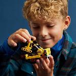 Jeu D'assemblage - Jeu De Construction - Jeu De Manipulation LEGO 42163 Technic Le Bulldozer. Jouet de Construction pour Enfants. Véhicule Excavateur