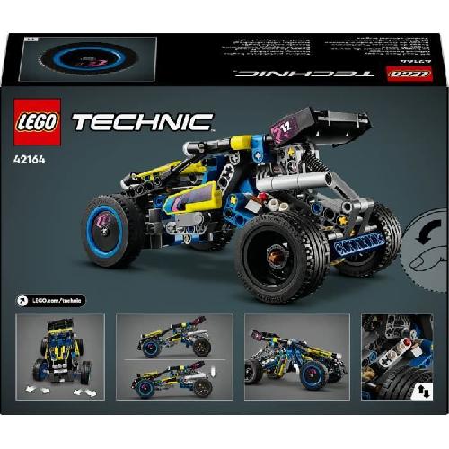 Jeu D'assemblage - Jeu De Construction - Jeu De Manipulation LEGO 42164 Technic Le Buggy Tout-Terrain de Course. Véhicule de Rallye. Jouet de Construction de Voiture de Course