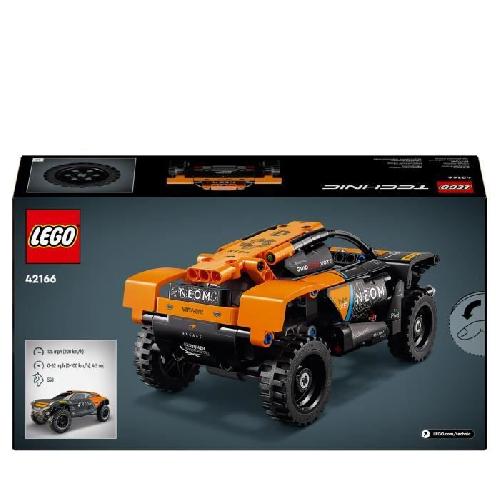 Jeu D'assemblage - Jeu De Construction - Jeu De Manipulation LEGO 42166 Technic NEOM McLaren Extreme E Race Car. Jouet de Voiture a Rétrofriction pour Enfants. a Construire