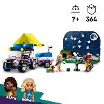 Jeu D'assemblage - Jeu De Construction - Jeu De Manipulation LEGO 42603 Friends Le Camping-Car d'Observation des Étoiles. Jouet pour Enfants. avec Figurines Animales. plus Mini-Poupées