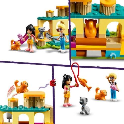 Jeu D'assemblage - Jeu De Construction - Jeu De Manipulation LEGO 42612 Friends Les Aventures des Chats au Parc. Jouets avec Animaux et Figurines. dont Olly. Liann et 2 Figurines de Chat
