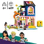 Jeu D'assemblage - Jeu De Construction - Jeu De Manipulation LEGO 42614 Friends La Boutique de Vetements Vintage. Modele avec les Mini-Poupées Olly. Liann et Jordin et une Figurine de Chat