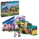 LEGO 42620 Friends Les Maisons Familiales d'Olly et de Paisley. Jouet de Poupée avec Figurines et Accessoires
