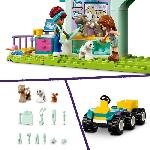 Jeu D'assemblage - Jeu De Construction - Jeu De Manipulation LEGO 42632 Friends La Clinique Vétérinaire des Animaux de la Ferme. Jouet avec 2 Figurines et 3 Animaux. Cadeau Enfants