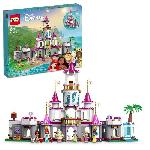 LEGO 43205 Disney Princess Aventures Épiques dans le Château. Jouet Ariel. Vaiana et Raiponce. Figurines Animaux. Enfants Des 6 Ans