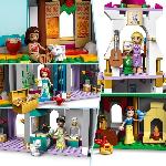 Jeu D'assemblage - Jeu De Construction - Jeu De Manipulation LEGO 43205 Disney Princess Aventures Épiques dans le Château. Jouet Ariel. Vaiana et Raiponce. Figurines Animaux. Enfants Des 6 Ans