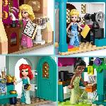 Jeu D'assemblage - Jeu De Construction - Jeu De Manipulation LEGO 43246 Disney Princess Les Aventures des Princesses Disney au Marché. Jouet avec 4 Mini Poupées : Ariel. Cendrillon