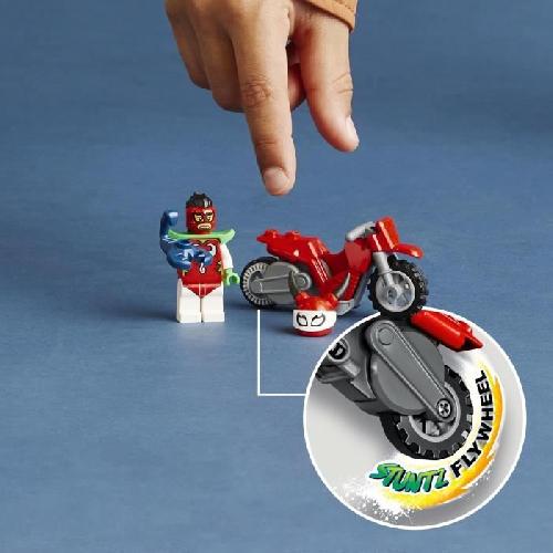 Jeu D'assemblage - Jeu De Construction - Jeu De Manipulation LEGO 60332 City Stuntz La Moto de Cascade du Scorpion Téméraire. Jouet de Cascadeur Stuntz. Cadeau pour Enfants de 5 Ans et Plus