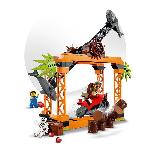 Jeu D'assemblage - Jeu De Construction - Jeu De Manipulation LEGO 60342 City Stuntz Le Défi de Cascade : l'Attaque des Requins. Jouet Aventure de Moto Stunt des 5 ans. Idée Cadeau
