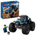 LEGO 60402 City Le Monster Truck Bleu. Jouet Camion Tout-Terrain et Minifigurine de Conducteur. Cadeau Enfants