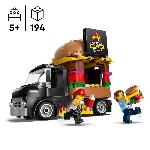 Jeu D'assemblage - Jeu De Construction - Jeu De Manipulation LEGO 60404 City Le Food-truck de Burgers. Jouet de Camionnette. Jeu Imaginatif avec Camionnette et Minifigurines