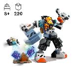 Jeu D'assemblage - Jeu De Construction - Jeu De Manipulation LEGO 60428 City Le Robot de Chantier de l'Espace. Jouet de Figurine de Robot avec Tenue Spatiale. Cadeau Enfants 6 Ans