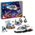 LEGO 60429 City Le Vaisseau et la Decouverte de l'Asteroide. Jouet avec 2 Minifigurines d'Astronautes et Figurine Alien
