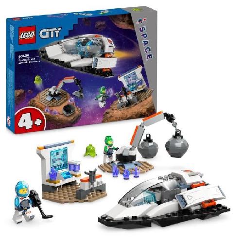 Jeu D'assemblage - Jeu De Construction - Jeu De Manipulation LEGO 60429 City Le Vaisseau et la Decouverte de l'Asteroide. Jouet avec 2 Minifigurines d'Astronautes et Figurine Alien