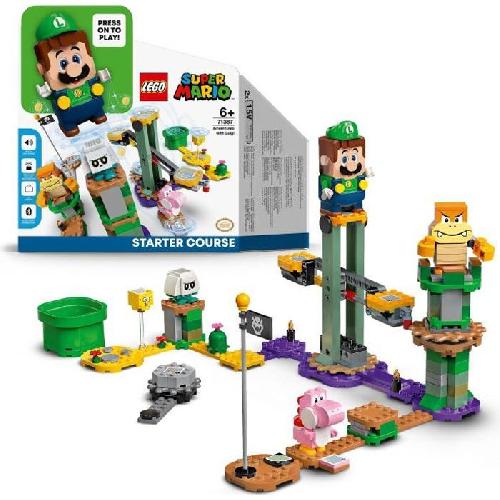 Jeu D'assemblage - Jeu De Construction - Jeu De Manipulation LEGO 71387 Super Mario Pack de Demarrage Les Aventures de Luigi. Jeu Interactif de Construction