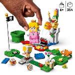 Jeu D'assemblage - Jeu De Construction - Jeu De Manipulation LEGO 71403 Super Mario Pack de Démarrage Les Aventures de Peach. Jouet Lemmy. Figurine Interactive Toad. pour Enfants 6 Ans