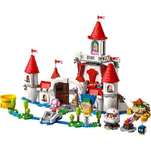 Jeu D'assemblage - Jeu De Construction - Jeu De Manipulation LEGO 71408 Super Mario Ensemble d'Extension Le Château de Peach. Jouet Château Fort. Figurine Bowser. Toadette. Enfant 8 Ans