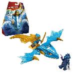LEGO 71802 NINJAGO L'Attaque du Dragon Rebelle de Nya. Jouet Ninja de Dragon et Figurines incluant Nya avec Mini-Katana