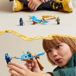Jeu D'assemblage - Jeu De Construction - Jeu De Manipulation LEGO 71802 NINJAGO L'Attaque du Dragon Rebelle de Nya. Jouet Ninja de Dragon et Figurines incluant Nya avec Mini-Katana