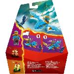 Jeu D'assemblage - Jeu De Construction - Jeu De Manipulation LEGO 71802 NINJAGO L'Attaque du Dragon Rebelle de Nya. Jouet Ninja de Dragon et Figurines incluant Nya avec Mini-Katana