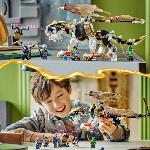 Jeu D'assemblage - Jeu De Construction - Jeu De Manipulation LEGO 71809 NINJAGO Egalt le Maître Dragon. Jouet Ninja avec 5 Minifigurines Ninja dont Personnages Lloyd et Nya