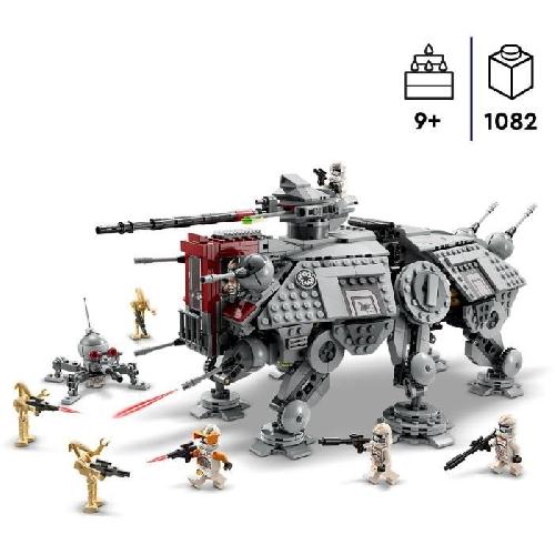 Jeu D'assemblage - Jeu De Construction - Jeu De Manipulation LEGO 75337 Star Wars Le Marcheur AT-TE. Jouet. Figurines Droides de Combat. Clone Trooper. La Revanche des Sith. Enfants Des 9 Ans
