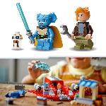 Jeu D'assemblage - Jeu De Construction - Jeu De Manipulation LEGO 75384 Star Wars Le Crimson Firehawk. Jouet de Construction avec Speeder Bike et Minifigurines