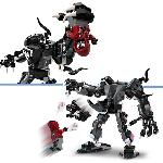 Jeu D'assemblage - Jeu De Construction - Jeu De Manipulation LEGO 76276 Marvel L'Armure Robot de Venom contre Miles Morales. Jouet de Construction avec Minifigurines