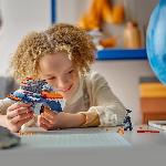 Jeu D'assemblage - Jeu De Construction - Jeu De Manipulation LEGO 76278 Marvel Le Vaisseau Spatial de Rocket contre Ronan. Jouet sur Les Gardiens de la Galaxie. Vaisseau et Minifigurines