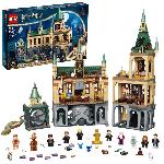 LEGO 76389 Harry Potter? La Chambre des Secrets de Poudlard Jouet Chateau avec Grande Salle + Figurine Edition 20eme Anniversaire